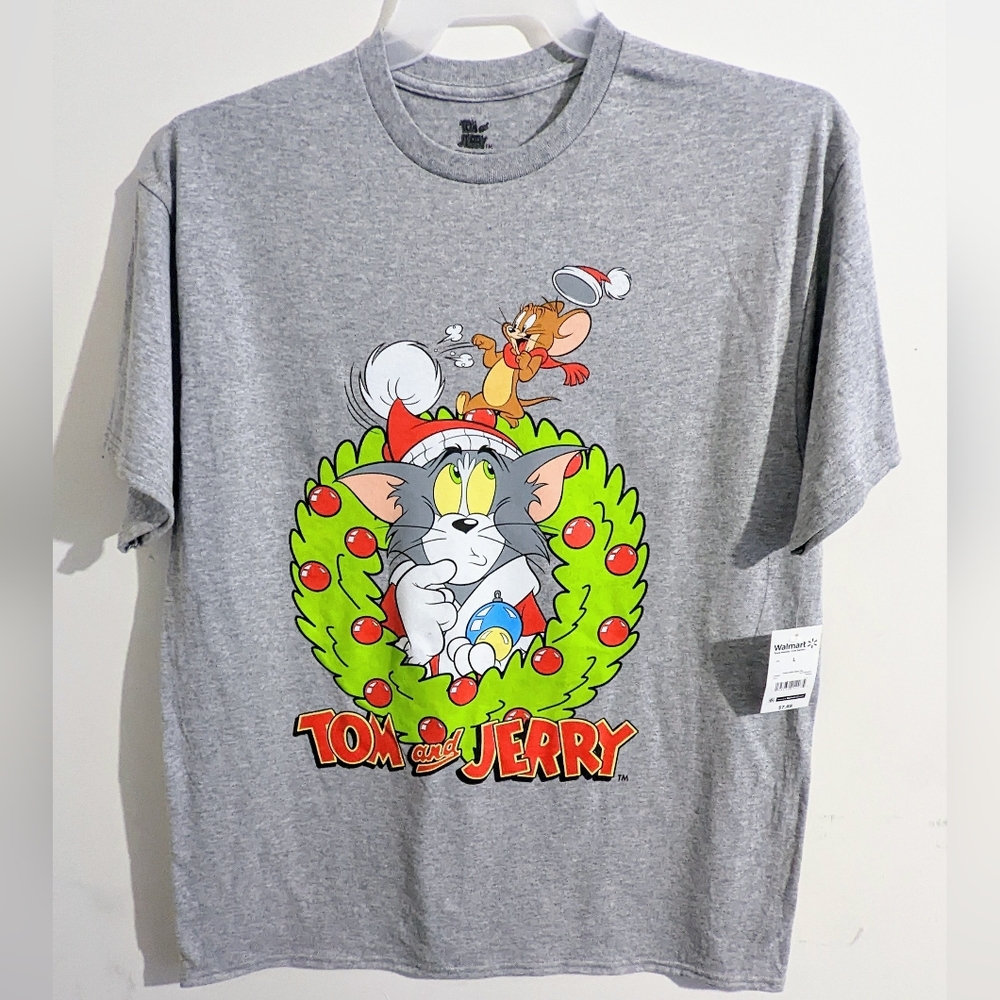 Tom and Jerry Christmas Tee